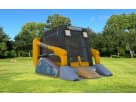 Construction-themed Skid Loader bounce house rental in Austin with huge jumping area — ideal for San Marcos birthday parties.