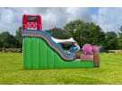 18ft farm-themed water slide rental in Dallas — wet or dry slide perfect for Frisco birthday parties with kids ages 3 and up.