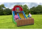 Farm-themed water slide rental in Dallas with 18ft slide height — ideal for Frisco birthday parties with kids ages 3 and up.