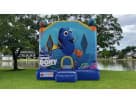 Finding Dory bounce house rental in Houston with Disney-licensed design, ideal for Spring birthday parties.