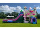 Flamingo Bounce House Combo Rentals on Grass