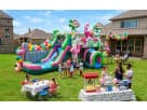 Flamingo Bounce House Combo Rentals in Houston, Austin, Dallas, San Antonio and across the United States.