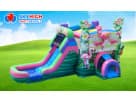 Flamingo Bouncer Combo Rental