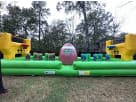 Perfect for Cedar Park events, this Peppa Pig bounce house rental in Austin features an integrated obstacle course ideal for ages