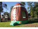 Football bounce house moonwalk rental in Austin with indoor-outdoor versatility, ideal for Buda events holding up to 5 kids.