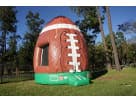 Perfect for Round Rock football parties, this sports-themed bounce house rental in Austin holds up to 5 kids and features white