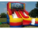 Fortnite double lane water slide rental in Dallas with dual slides — ideal for Irving birthday parties.
