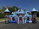 Frozen 2 toddler obstacle course rental in Dallas with character pop-ups, perfect for McKinney birthday parties and events.