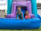 Frozen 2 bounce house rental in Dallas with wet or dry slide, ideal for Mesquite parties.