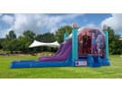 Frozen 2 bounce house rental in Houston with wet or dry slide, ideal for Conroe parties.
