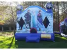 Frozen-themed bounce house rental in Austin brings Disney magic to Leander celebrations.