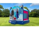 Frozen moonwalk inflatable bounce house rental in Houston features beloved Disney characters, ideal for Cypress parties.
