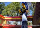 Perfect for Austin birthday parties, this Boxing Ring rental features giant inflatable gloves ideal for interactive group