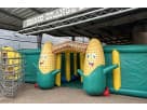 Perfect for Leander parties, this inflatable corn maze rental in Austin features flexible indoor or outdoor setup