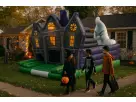Haunted House Bounce House on Halloween