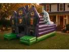 Haunted House Obstacle Bounce House on Halloween