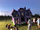 Haunted House Maze inflatable bounce house rental in Austin, perfect for Halloween parties and San Marcos events with kids