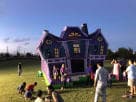 Haunted House Maze inflatable bounce house rental in Austin, perfect for Halloween parties and San Marcos events with kids