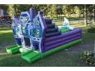 Perfect for Cypress church festivals, this Haunted House Maze rental in Houston features dual climbing towers and a thrilling