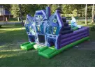 Haunted House Maze bounce house rental in Austin with slide — ideal for Kyle parties and all ages.