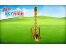 High Striker interactive game rental in Houston with adjustable difficulty — perfect for Conroe parties.