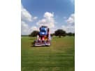 Patriot Monster Truck bounce house with water slide rental in Houston, 18ft dry or wet inflatable ideal for Conroe parties.