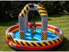 Wrecking Ball Challenge interactive game rental in Austin with high-energy gameplay ideal for Pflugerville birthday parties.