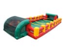 Human Foosball inflatable rental in Dallas with massive interactive game design, ideal for Arlington corporate and school events.