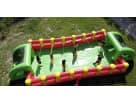 Human Foosball interactive game rental in Austin with multiple players competing—ideal for Round Rock corporate and school events.