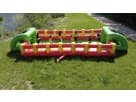 Human Foosball interactive game rental in Houston with massive inflatable design, perfect for corporate and school events in Katy.