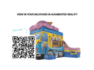 Ice Cream Truck bounce house rental in Austin with slide combo — ideal for Kyle birthday parties.