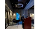 Paquete de presentación LED y proyector en renta en Austin con pantalla de 7×10 pies, ideal para eventos corporativos en San