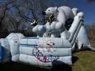Polar Bear Arctic Plunge dual lane slide rental in Dallas with racing slides—ideal for Irving winter-themed parties.