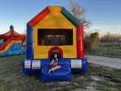 Funhouse Jumper bounce house rental in Houston with indoor-outdoor design, perfect for Kingwood toddler parties.