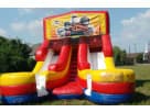 16ft double lane Incredibles water slide rental in Dallas — perfect for Arlington birthday parties and summer events.