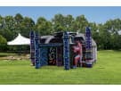 Battle Dome laser tag arena rental in Dallas with 8-person capacity, ideal for Lewisville team competitions and interactive