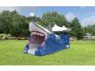 Shark Slip and Slide rental in Dallas with 30-foot length—ideal for Garland summer parties.