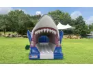 Shark Slip and Slide rental in Dallas with 30-foot length, ideal for Grand Prairie summer parties.