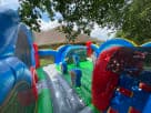 Toddler Paw Patrol obstacle course rental in Dallas—perfect for Arlington birthday parties with tunnels and climbing walls.
