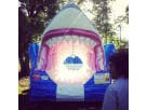 Tobogán acuático Shark de 30 pies disponible para renta en Houston — perfecto para fiestas en Cypress.