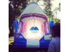 Perfect for Dallas summer parties, this 30-foot Shark Slip and Slide rental features a lifelike shark design ideal for cooling