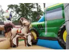 Perfect for Fort Worth toddlers, this farm-themed obstacle course rental in Dallas features crawl-through challenges with horse