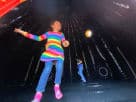 Texas Inside Disco Dome Bounce House
