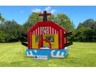 Pirates Adventure Galley bounce house rental in Dallas with capacity for 6-8 kids, ideal for Lewisville birthday parties.