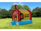Pirate-themed bounce house rental in Austin with capacity for 6-8 kids, ideal for birthday parties in San Marcos.