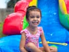Rainbow themed Water Slides for Kids