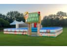 Perfect for Austin birthday parties, this colorful lawn games rental features eight interactive activities including Giant Splash