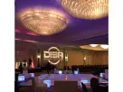 Pista de baile LED iluminada personalizable en renta en Houston, perfecta para graduaciones con luz de sorpresa.