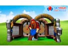Lumberjack Inflatable Axe Throw Rental Houston, TX