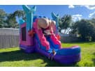 Mermaid Bounce House Combo Water Slides